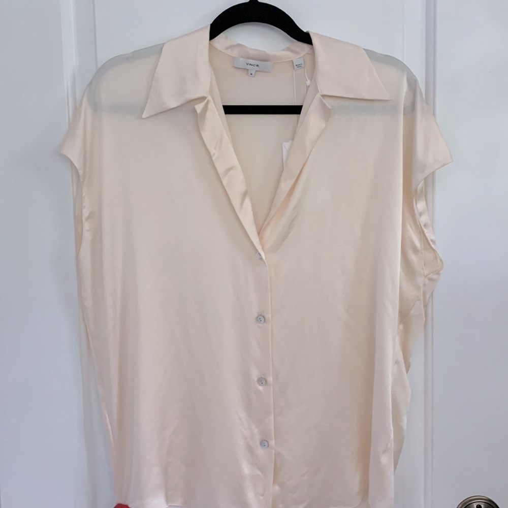Vince Silk Blouse